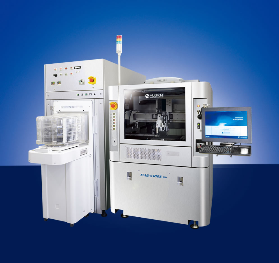 全自动晶片水准点胶机器FAD5100S-WH